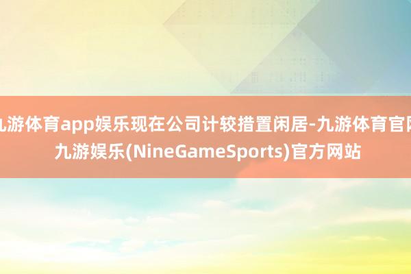 九游体育app娱乐现在公司计较措置闲居-九游体育官网 九游娱乐(NineGameSports)官方网站
