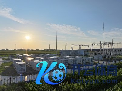 天合储能中核寒亭独处储能面貌 本报记者 刘杨 摄