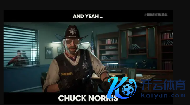 好莱坞行为巨星查克·诺里斯示寂 曾参与多部游戏上演